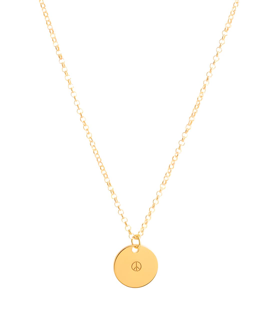 Collar Medalla Oro
