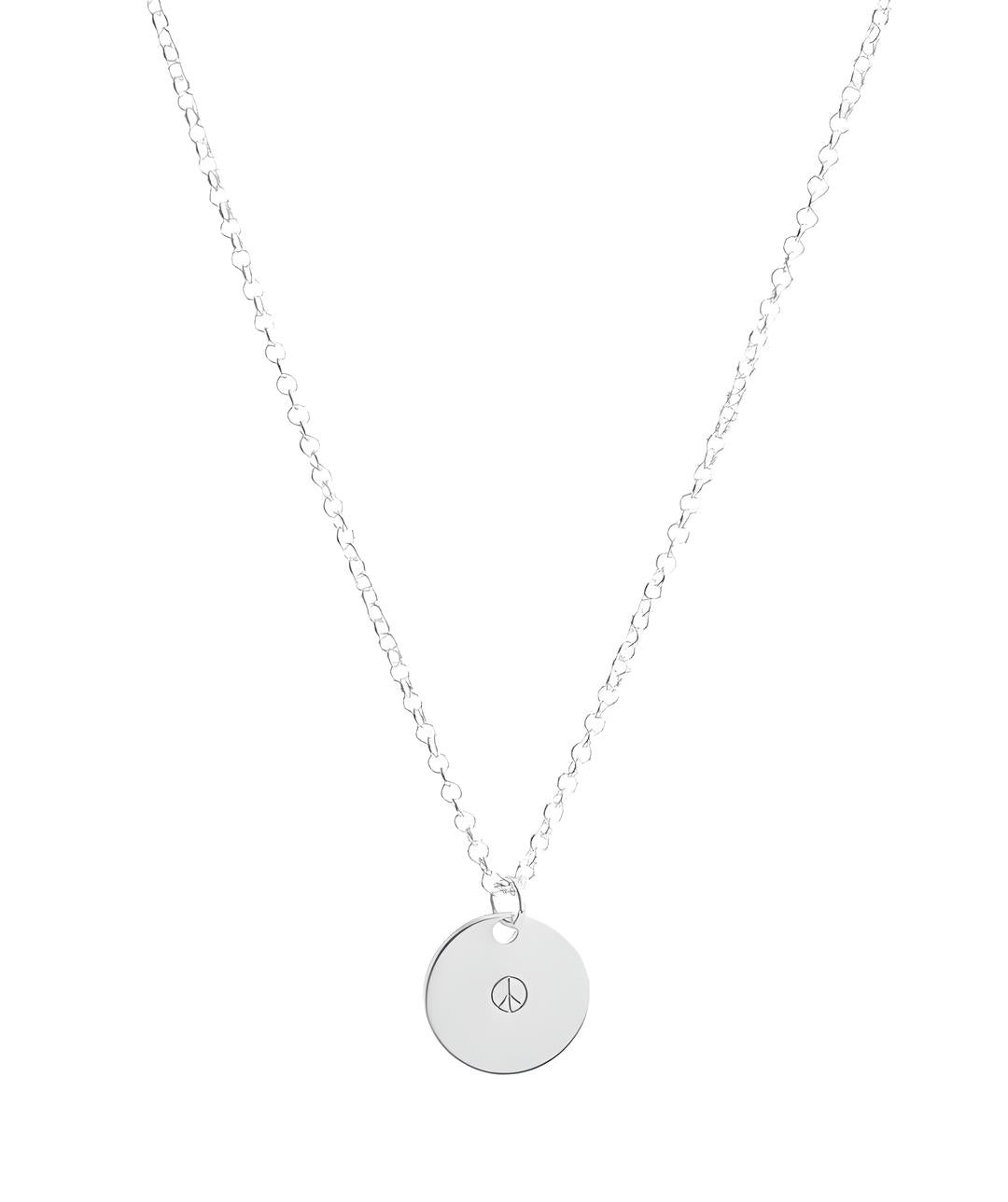 Collar Medalla Plata