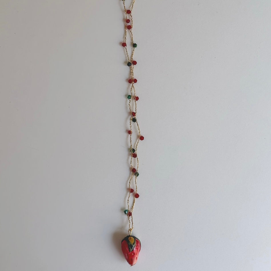 Strawberry Necklace