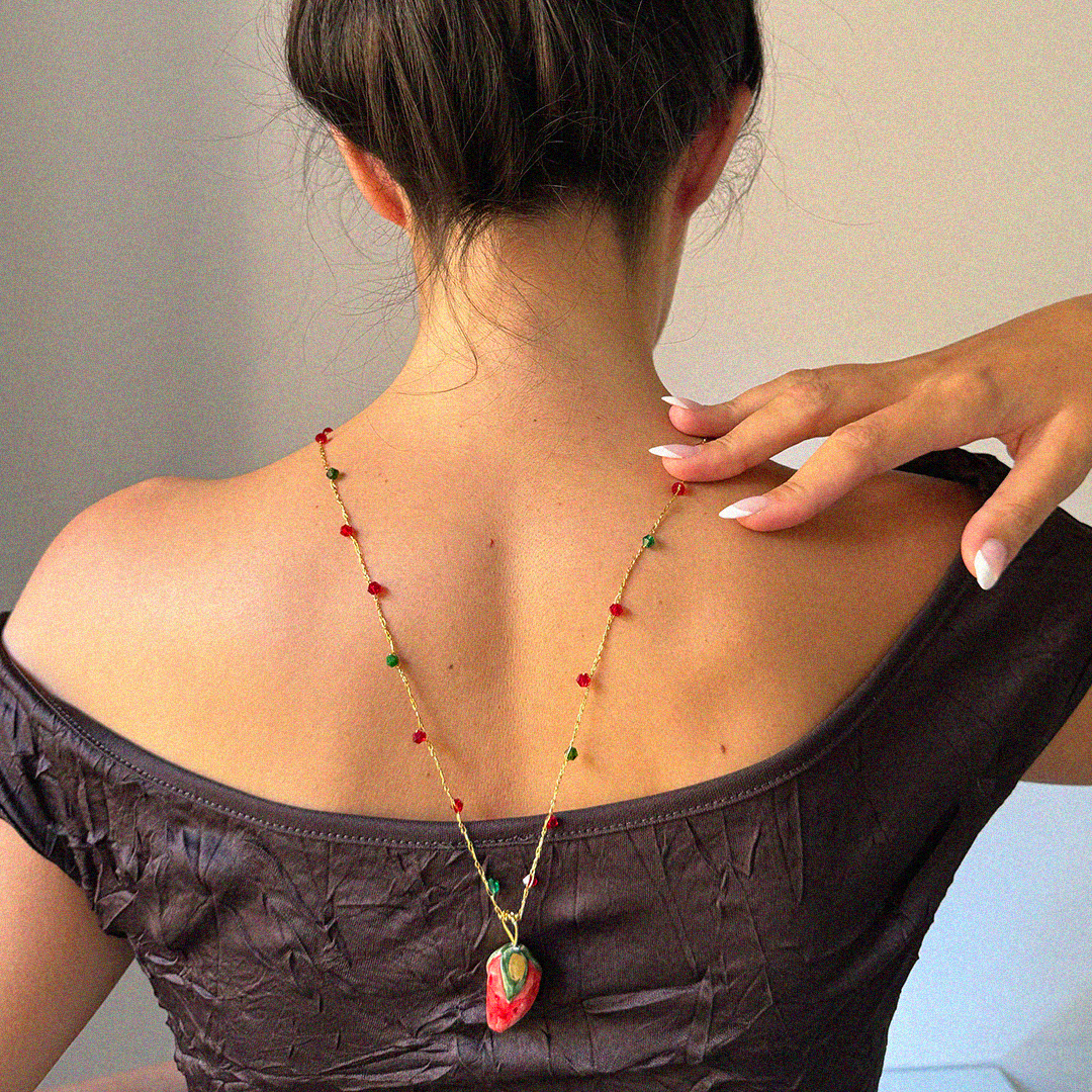 Strawberry Necklace