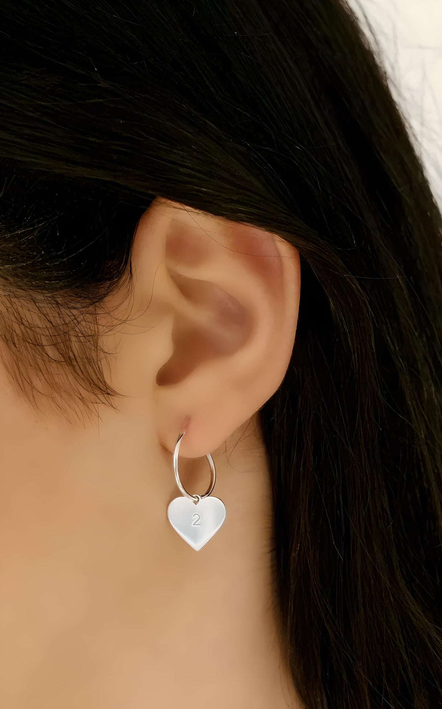 Pendientes Corazón Plata