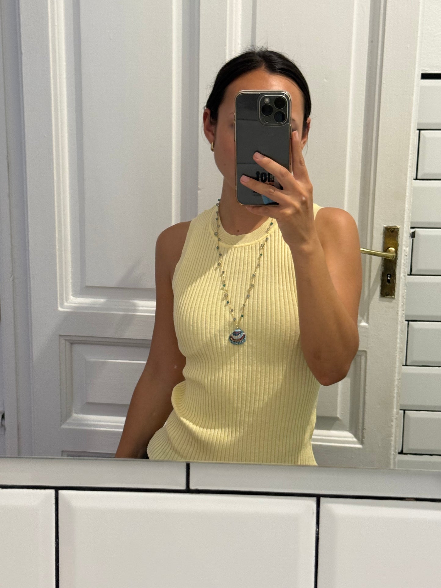 Blue Shell Necklace