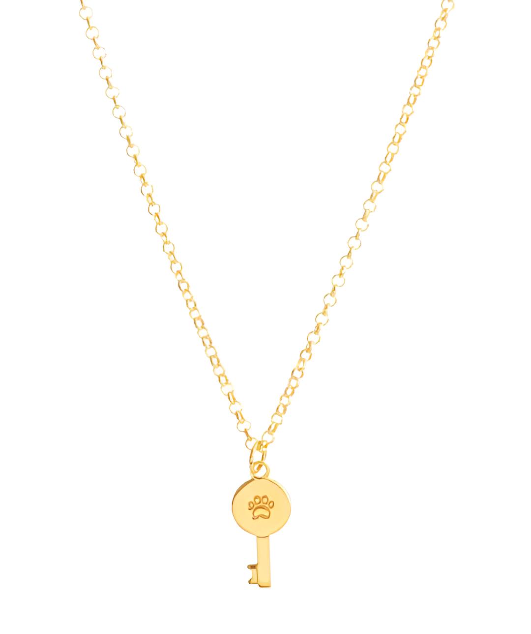 Collar Llave Oro