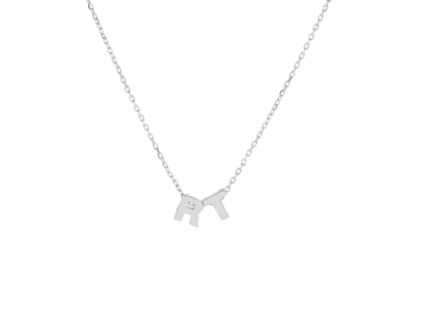 Collar Iniciales Plata