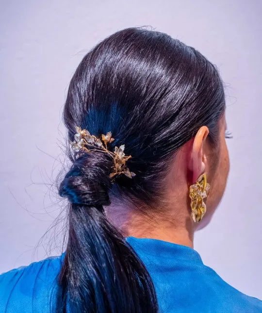 Chocker Hojas Doradas