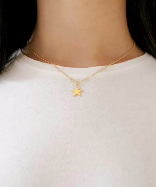 Gold Star Necklace
