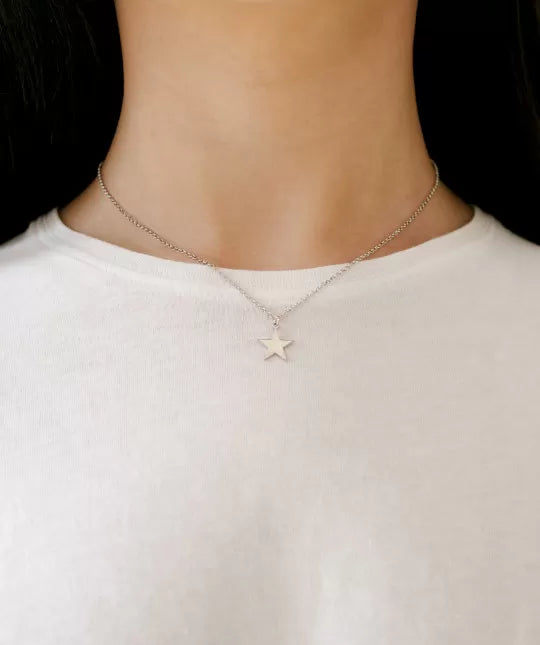 Collar Estrella Plata