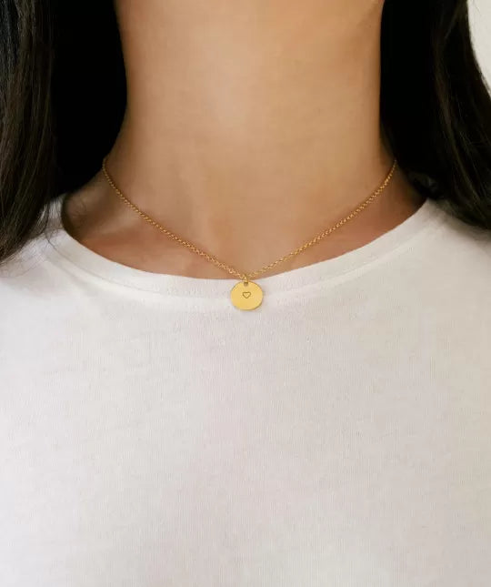 Collar Medalla Oro