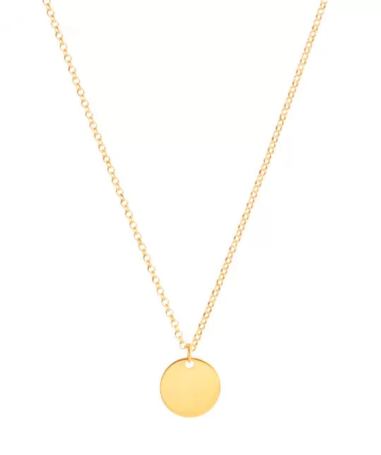 Collar Medalla Oro