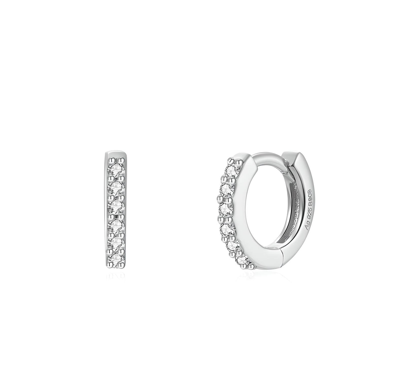 Ambra Silver Earrings