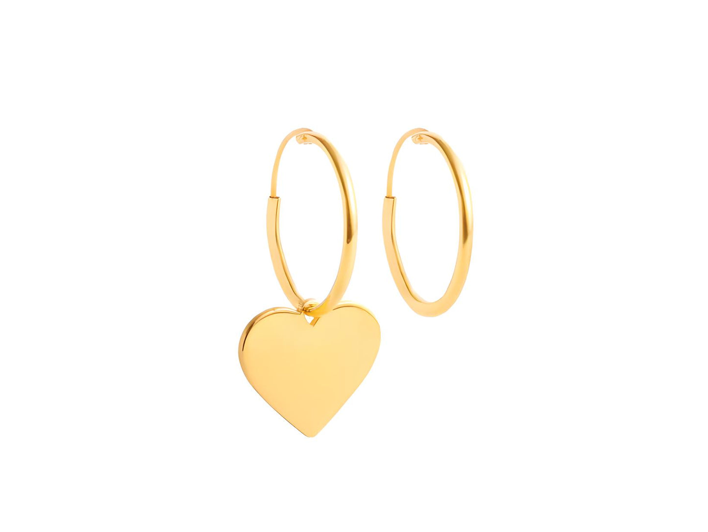 Pendientes Corazón Oro