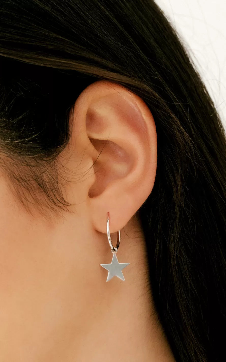 Pendientes Estrella Plata