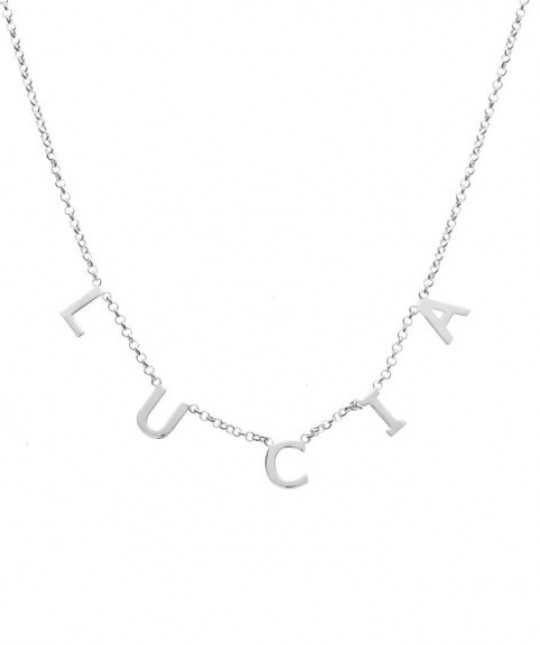 Silver Name Necklace