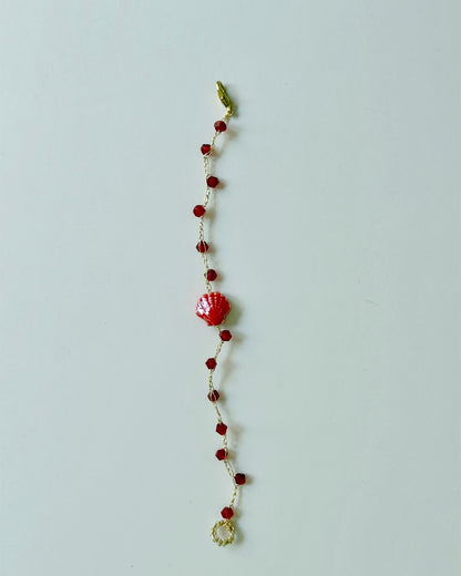Pulsera Concha Roja