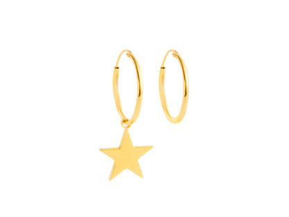 Pendientes Estrella Oro