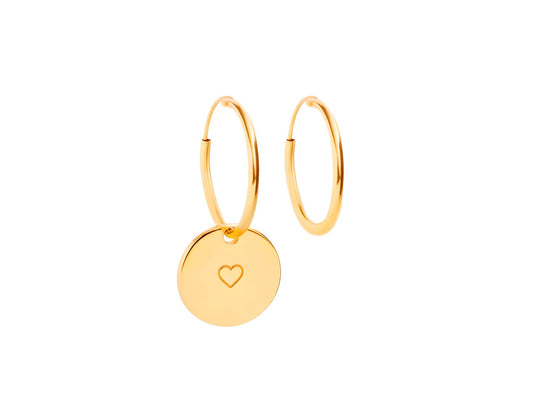 Gold Medal Earrings