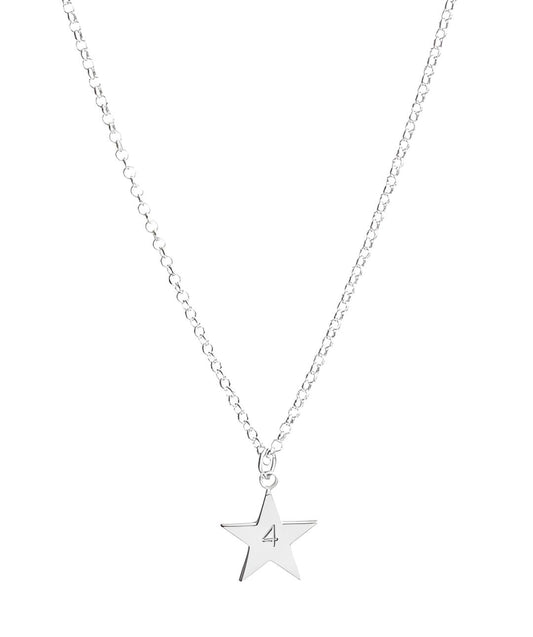 Silver Star Necklace