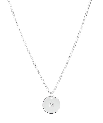 Collar Medalla Plata