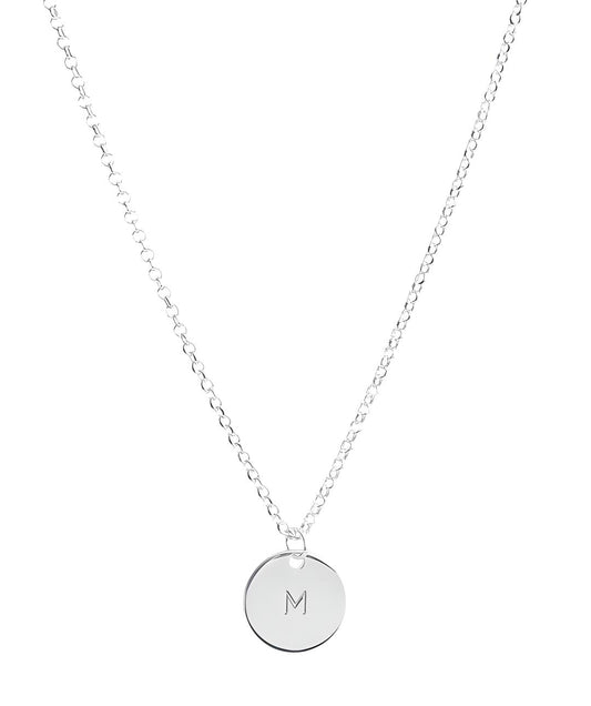 Collar Medalla Plata
