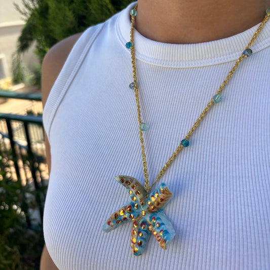 Collar Estrella Azul