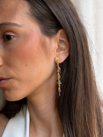 Pendientes Turmalina