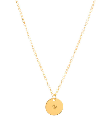 Collar Medalla Oro