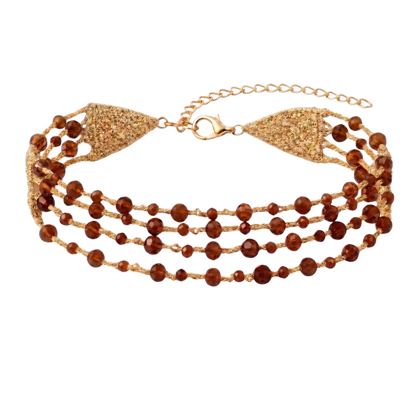Brown Tassel Necklace *preorder