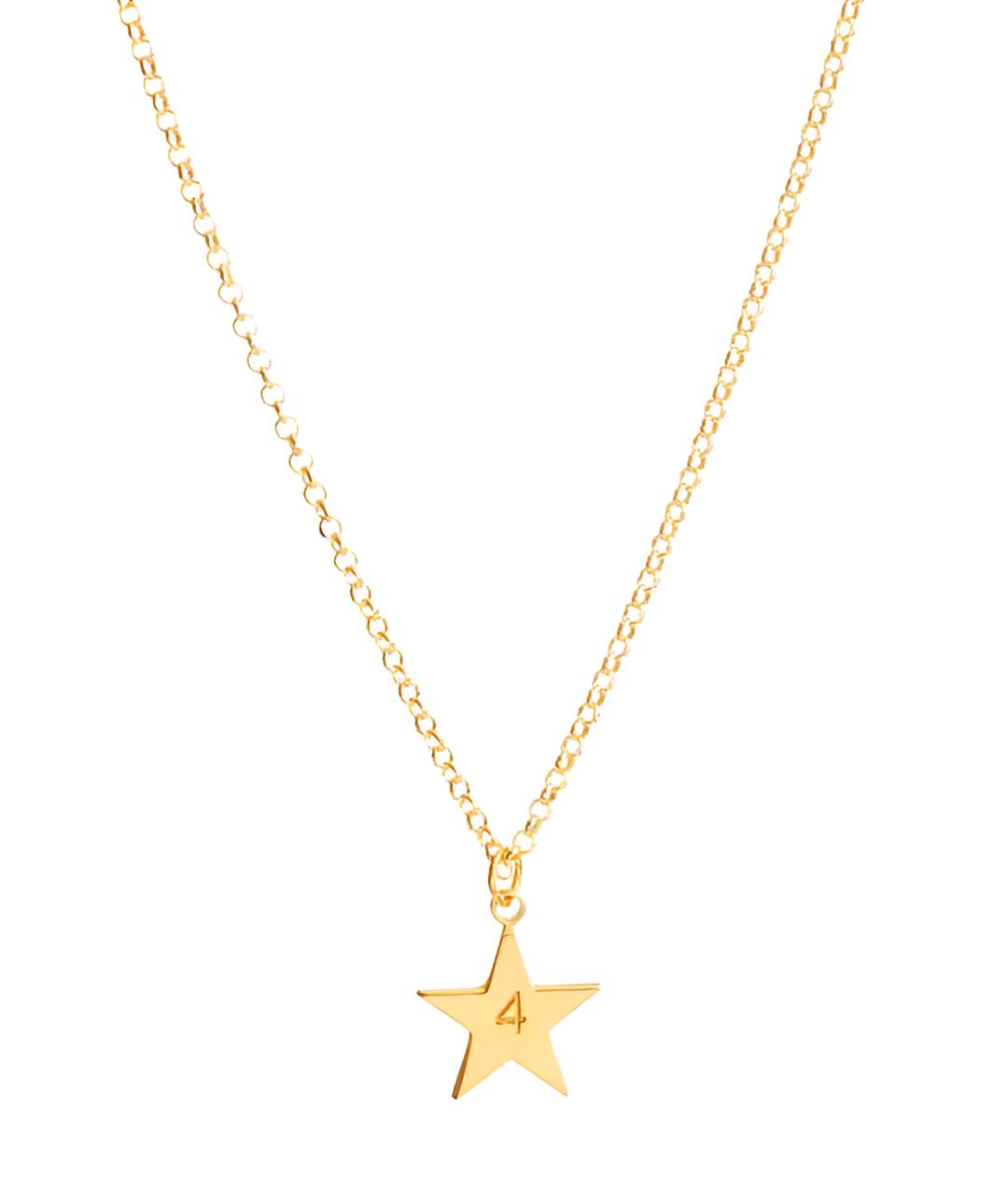 Gold Star Necklace
