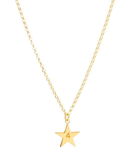 Gold Star Necklace