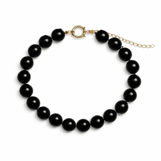 Collar Noir Dots