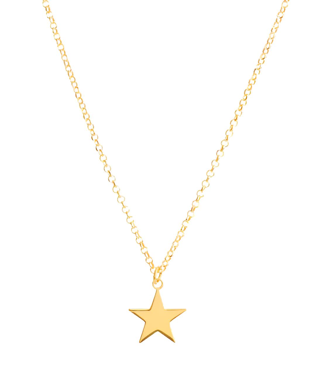 Gold Star Necklace