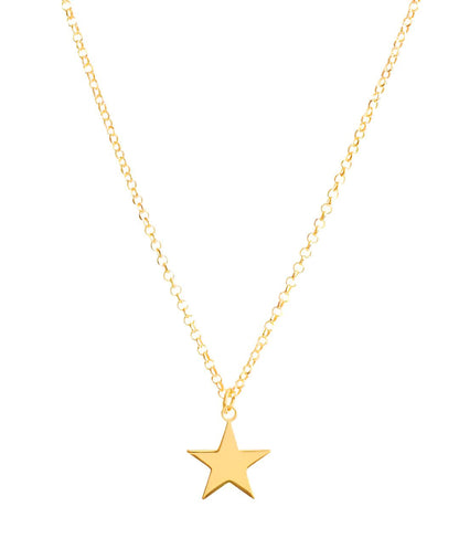 Gold Star Necklace