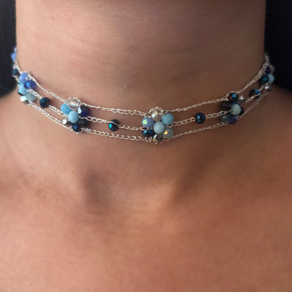 Choker Dalia Azul