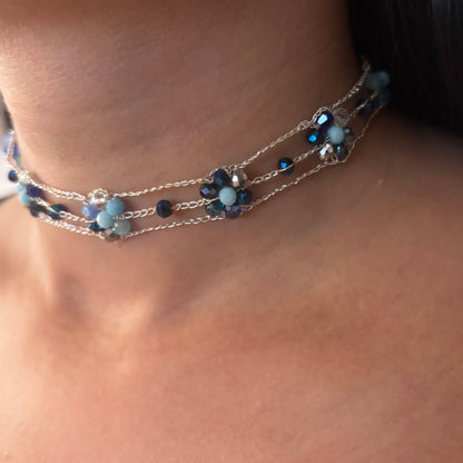 Choker Dalia Azul