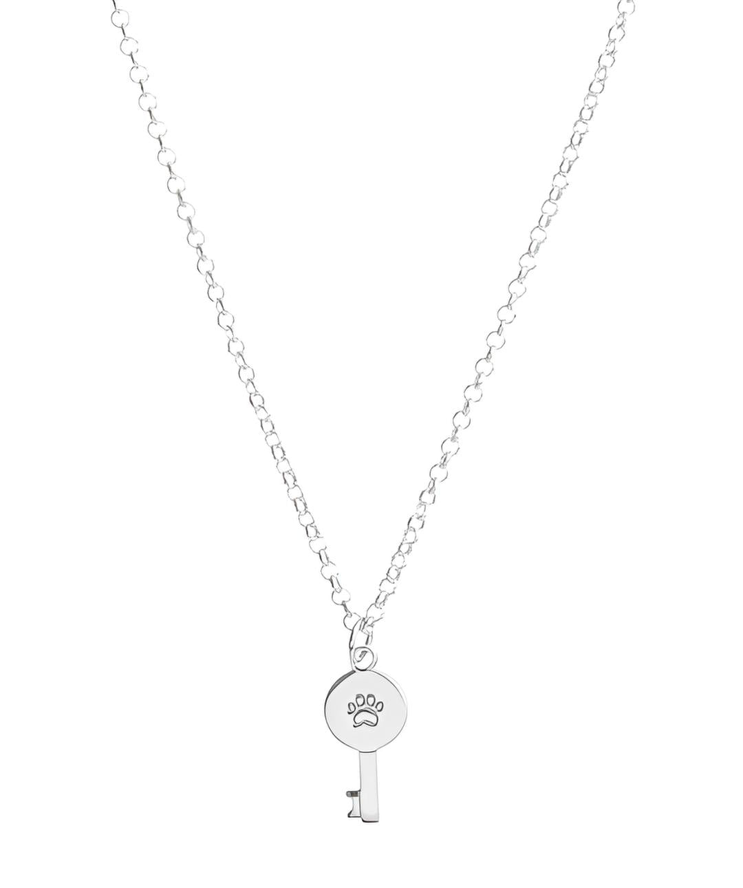 Collar Llave Plata