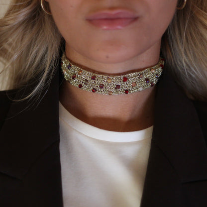 Collier ras du cou Lumière