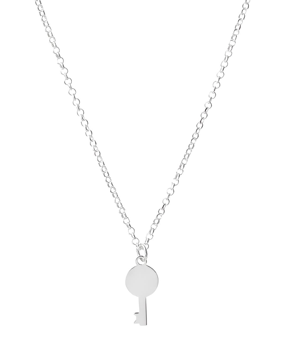 Collar Llave Plata