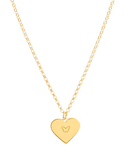 Collar Corazón Oro
