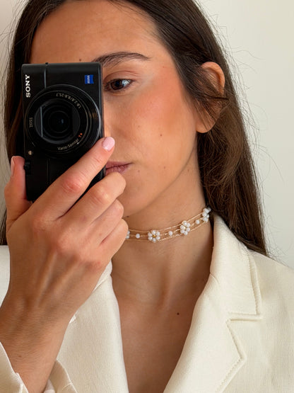 Choker Dalia Blanco *preorder