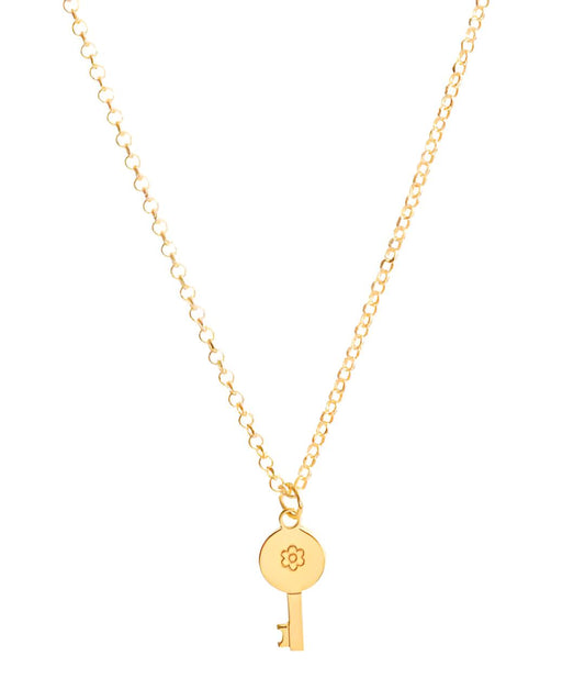 Gold Key Necklace