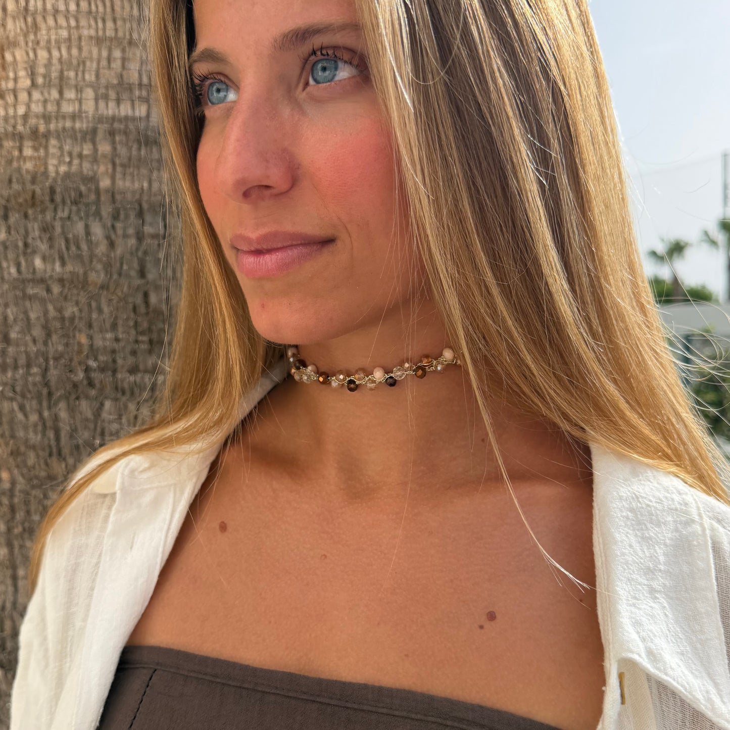 Collar Trenza Tierra *preorder