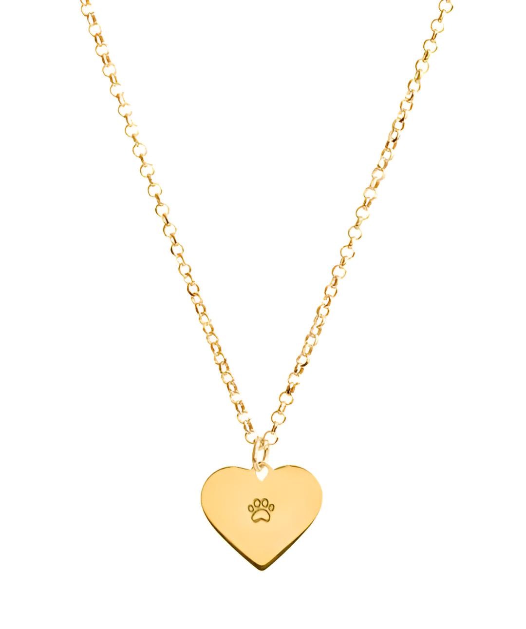 Collar Corazón Oro