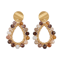 Pendientes Drop Tierra