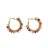 Pendientes Borlas Tierra