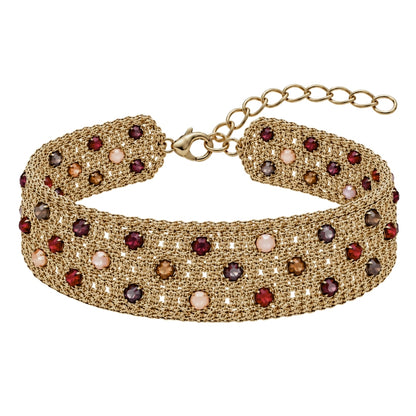 Pulsera Lumière Burdeos