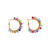 Pendientes Borlas Multicolor