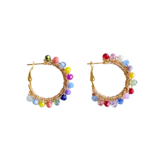 Pendientes Borlas Multicolor