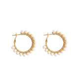 Pendientes Borlas Marfil
