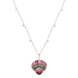 Pink Shell Necklace