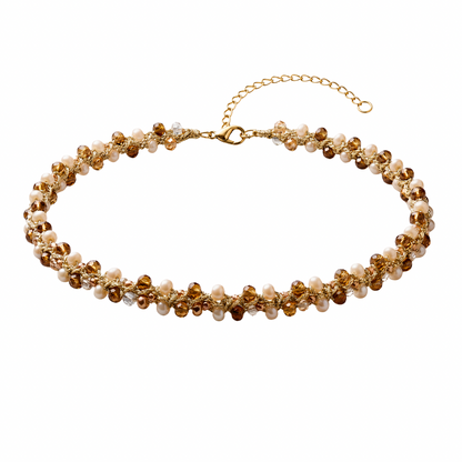 Collar Trenza Tierra